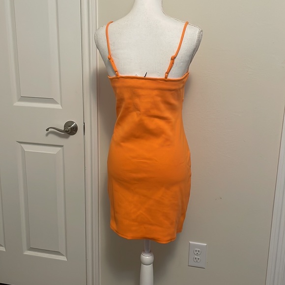 Bb Dakota by Steve Madden Out Late Dress orange Women Size Large - Picture 7 of 12